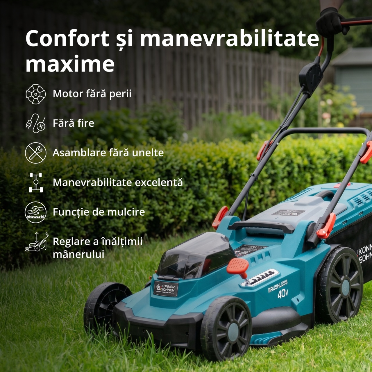 Pachet promoțional pentru îngrijirea gazonului KS 43LM-BCT40V-SET — imaginea 3