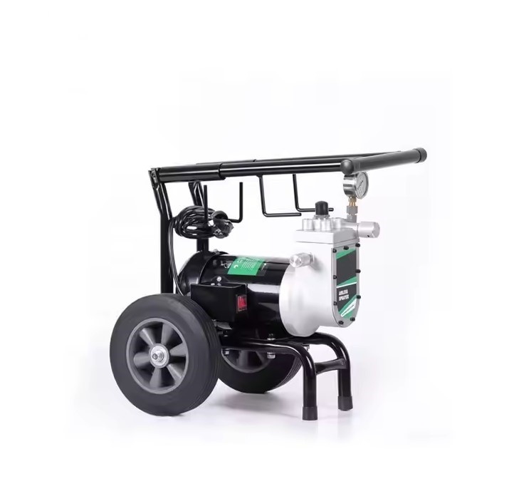 Pompa de vopsit si zugravit AIRLESS Diafragma Profesională cu Carucior - Complet Echipata - 1/4", 1.3kW, 3.5L/min - WP-APSD3 — imaginea 5