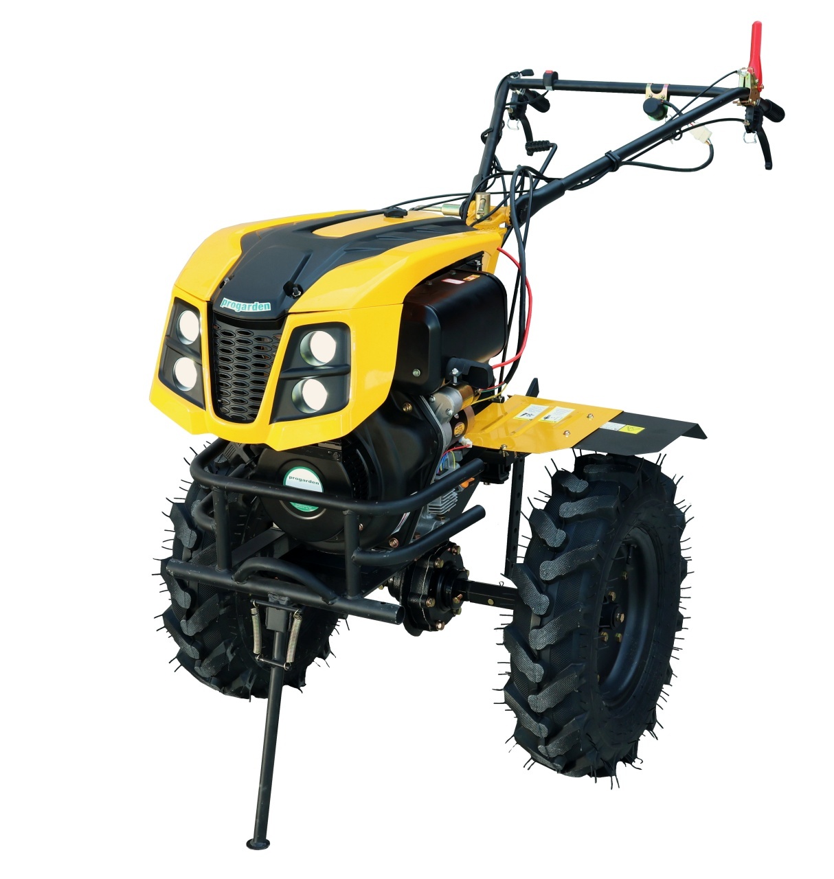 ProGARDEN Campo 1273 Alpine, motocultor 12CP, 2+1, roti 6.00-12, diesel, EU V, pornire electrica, 2 prize putere - 2 | YEO