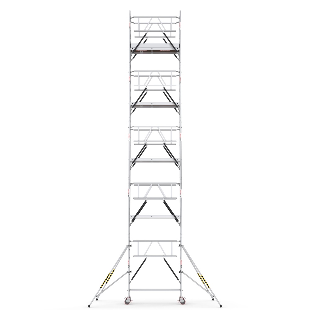 ProTUBE SN11.5 Schela mobila profesionala din aluminiu H lucru 11,5m — imaginea 2