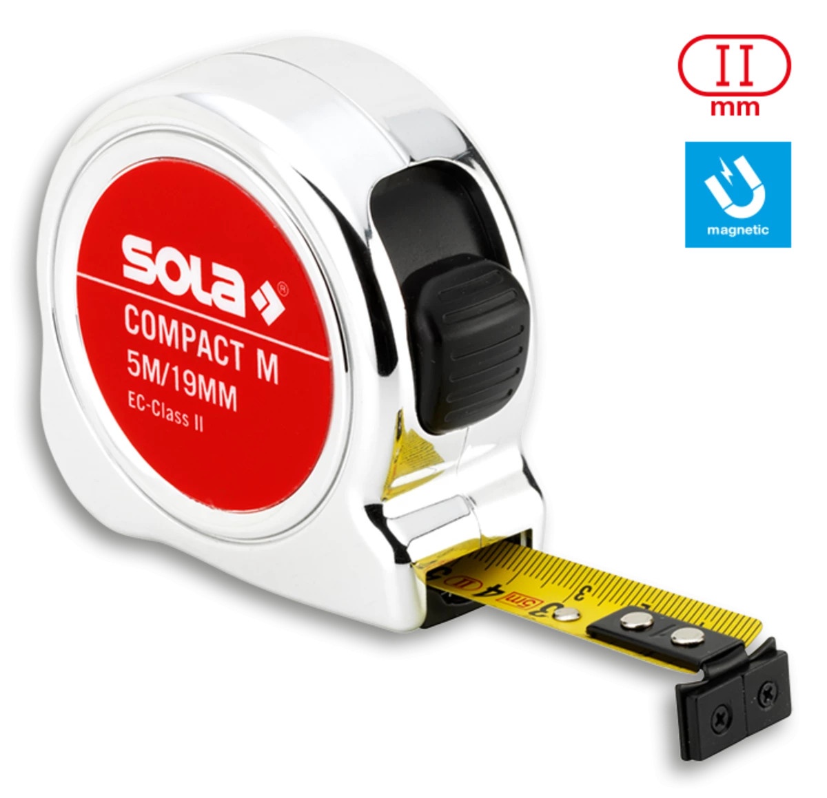 Ruletă Compact M CO, 5m - Sola-50520501 - Imagine 11