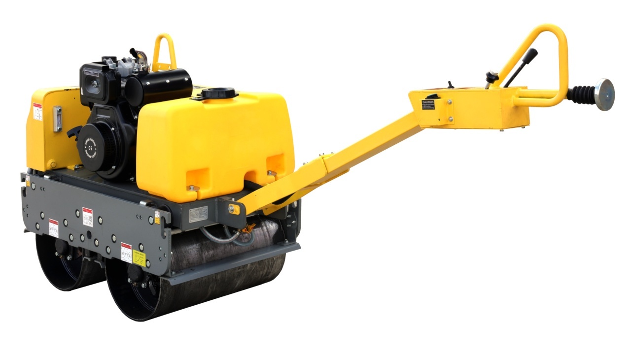 Stager CDV65-6 Cilindru dublu vibrocompactor, motor HI Earns HR186FA - 2 | YEO
