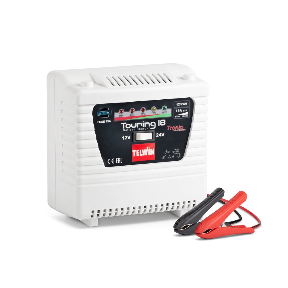 TOURING 18, 12/24V - Redresor auto TELWIN