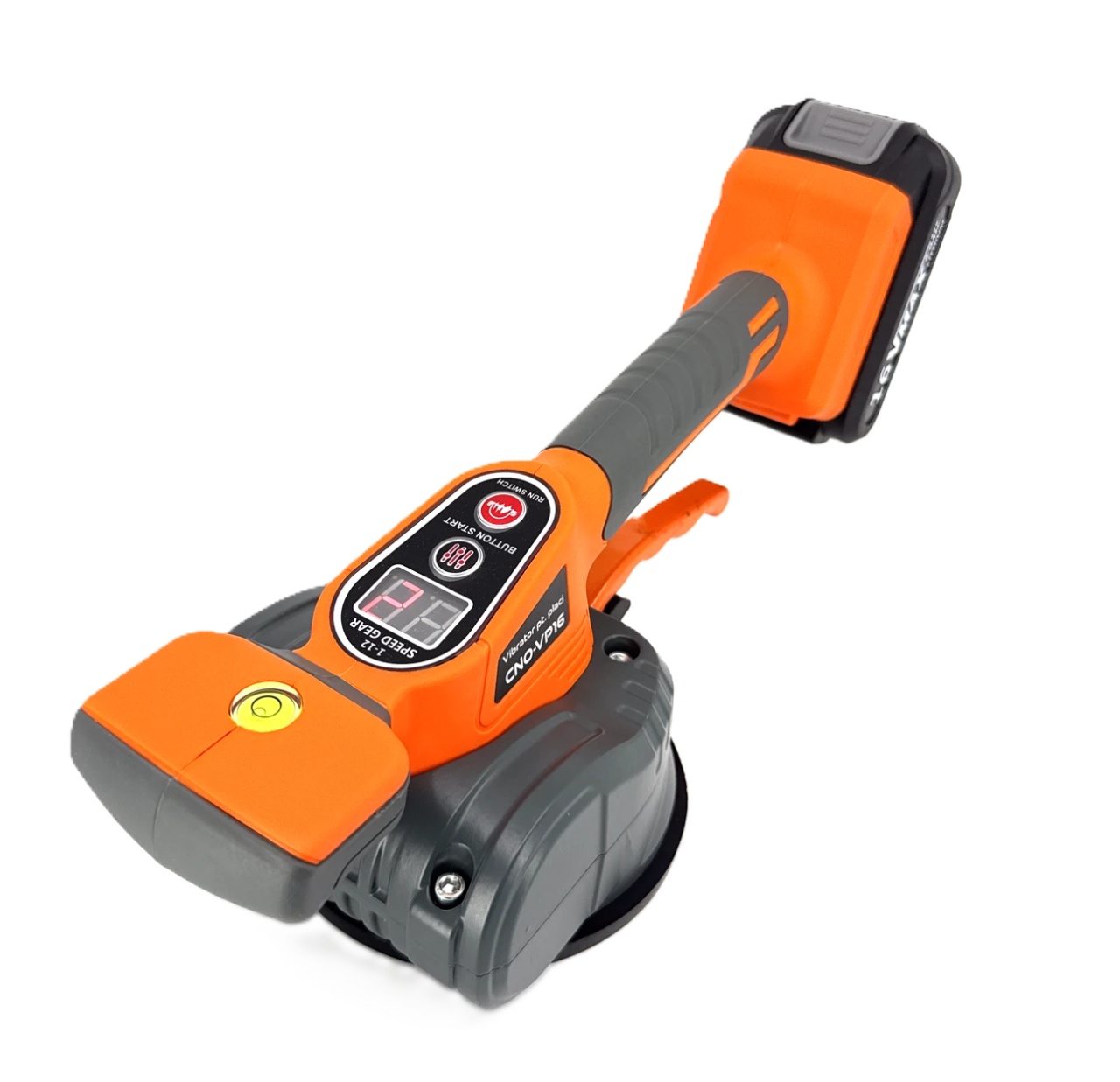 Vibrator semi-profesional cu ventuza si variator de turatii digital pt. placi ceramice - CNO-VP16 - 1 | YEO