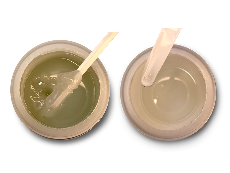 Adeziv / mastic solid transparent, pt. piatra naturala si quartz - Tenax GLAXS Part A+B (0.9kg + 0.9kg) - imagine 2