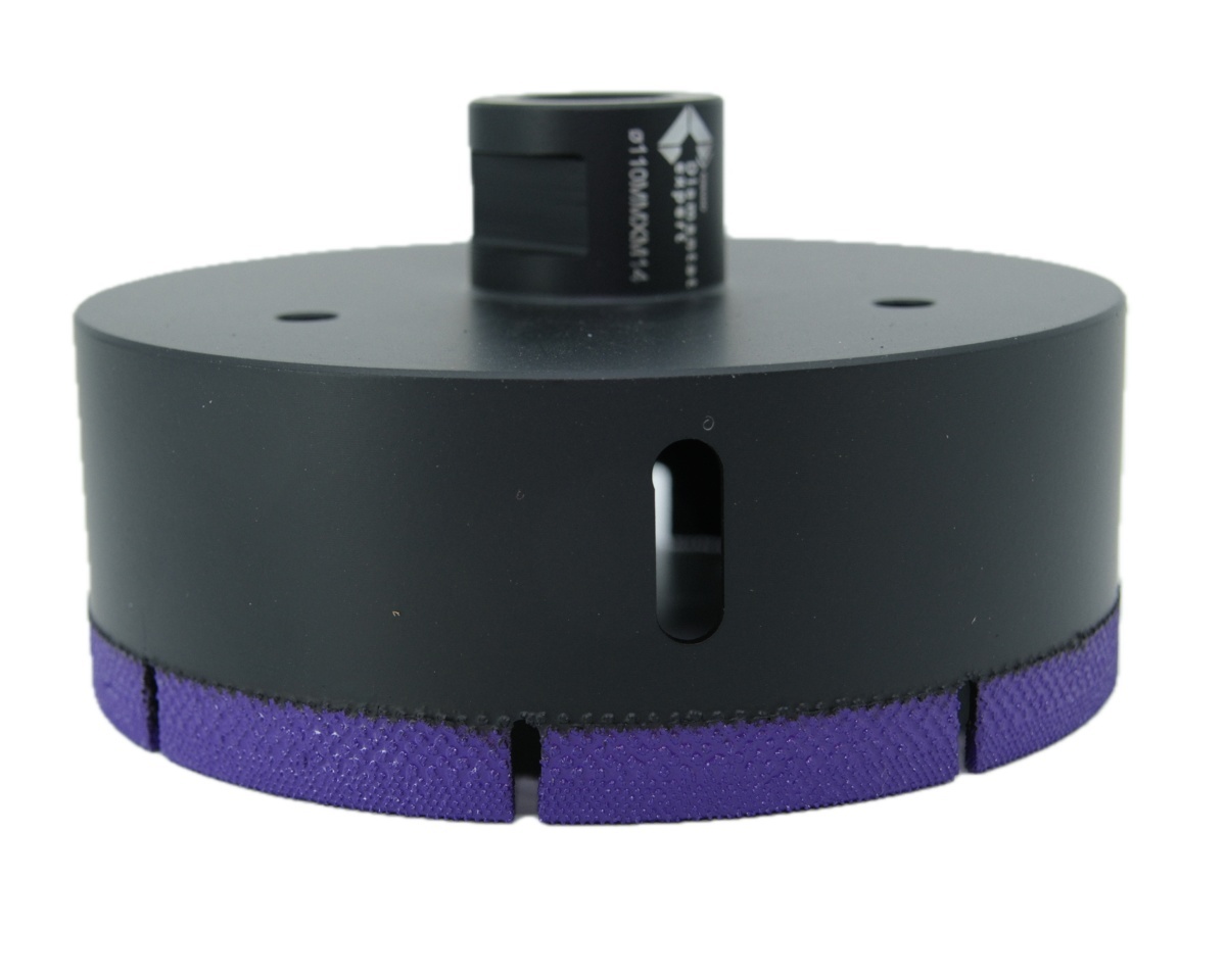 Carota diamantata pt. placi dure & gresie portelanata - diam. 110mm - 3DTECH - Super Premium - DXDY.NEODRILL.110 - imagine 9