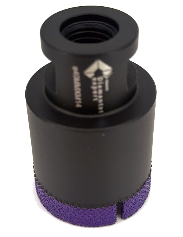 Carota diamantata pt. placi dure & gresie portelanata - diam. 40mm - 3DTECH - Super Premium - DXDY.NEODRILL.40 — imaginea 9