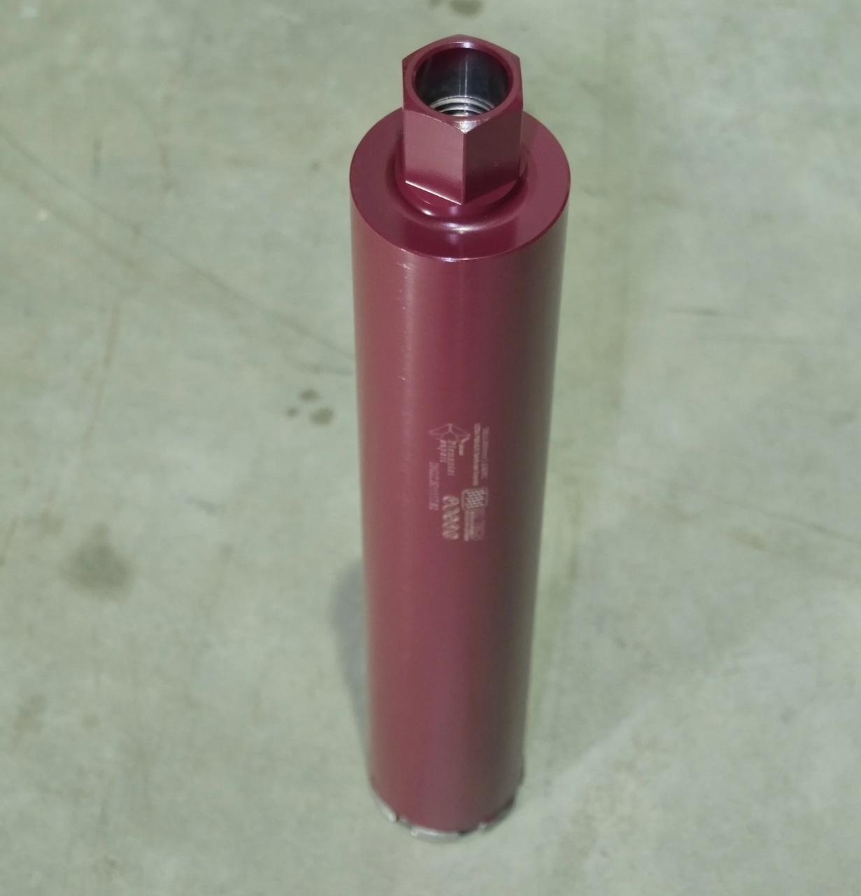 Carota diamantata segment Turbo Laser 3DTECH pt. beton armat diam. 82 x 450 (mm) - ULTRA Premium - DXQZ.3D1117.82 - imagine 4