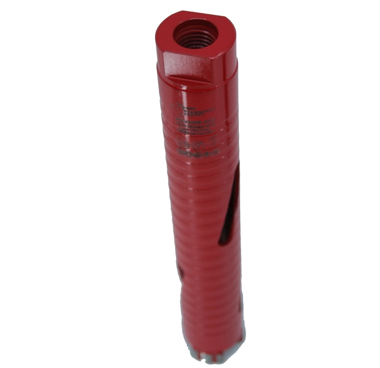 Carota diamantata Super PREMIUM ø32mm x 180mm x M16 pentru gaurire Beton armat, Zidarie, Granit - DXQZ.REDCORE.32 - imagine 2