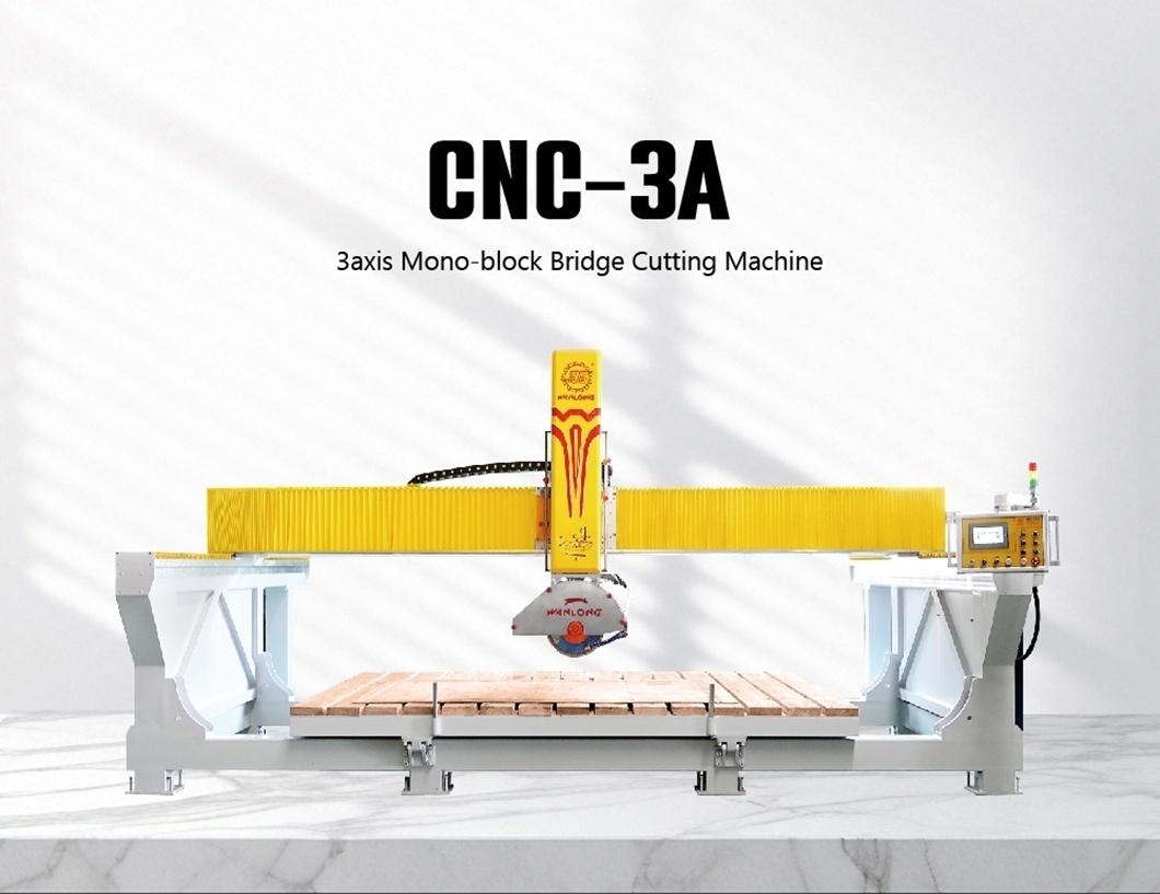 Centru de lucru CNC in 3 axe, pentru procesare piatra, granit, marmura, etc. - Wanlong CNC-3 — imaginea 2