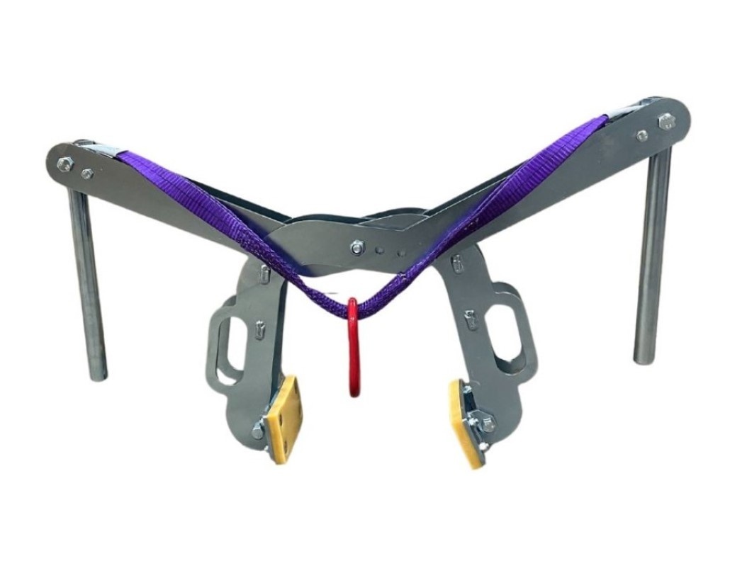 Cleste universal pt. pavaje si borduri, ridicare cu chingă, 350kg, 0-410mm - CXMD.10021 — imaginea 7