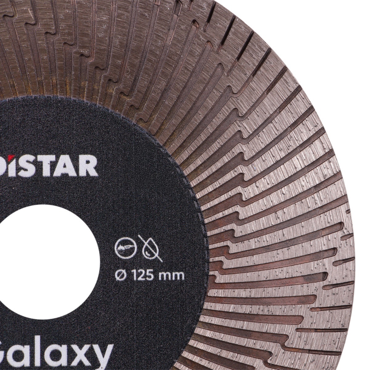 Disc diamantat pt. taiat si slefuit Galaxy pt. Gresie portelanata, placi ceramice - 125x30x22.23 (mm) Ultra Premium - DiStar-11120159100 - imagine 2