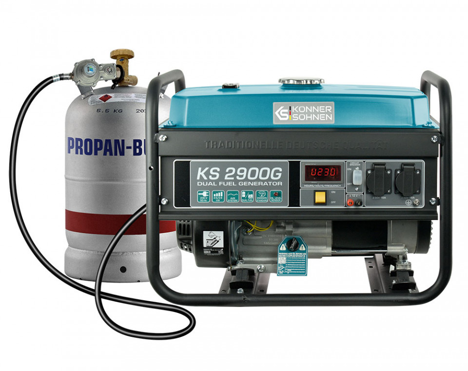 please confirm muscle Armchair Generator de curent 2.9 kW HIBRID (GPL + Benzina) - Konner & Sohnen -  KS-2900-G | Albertool.com