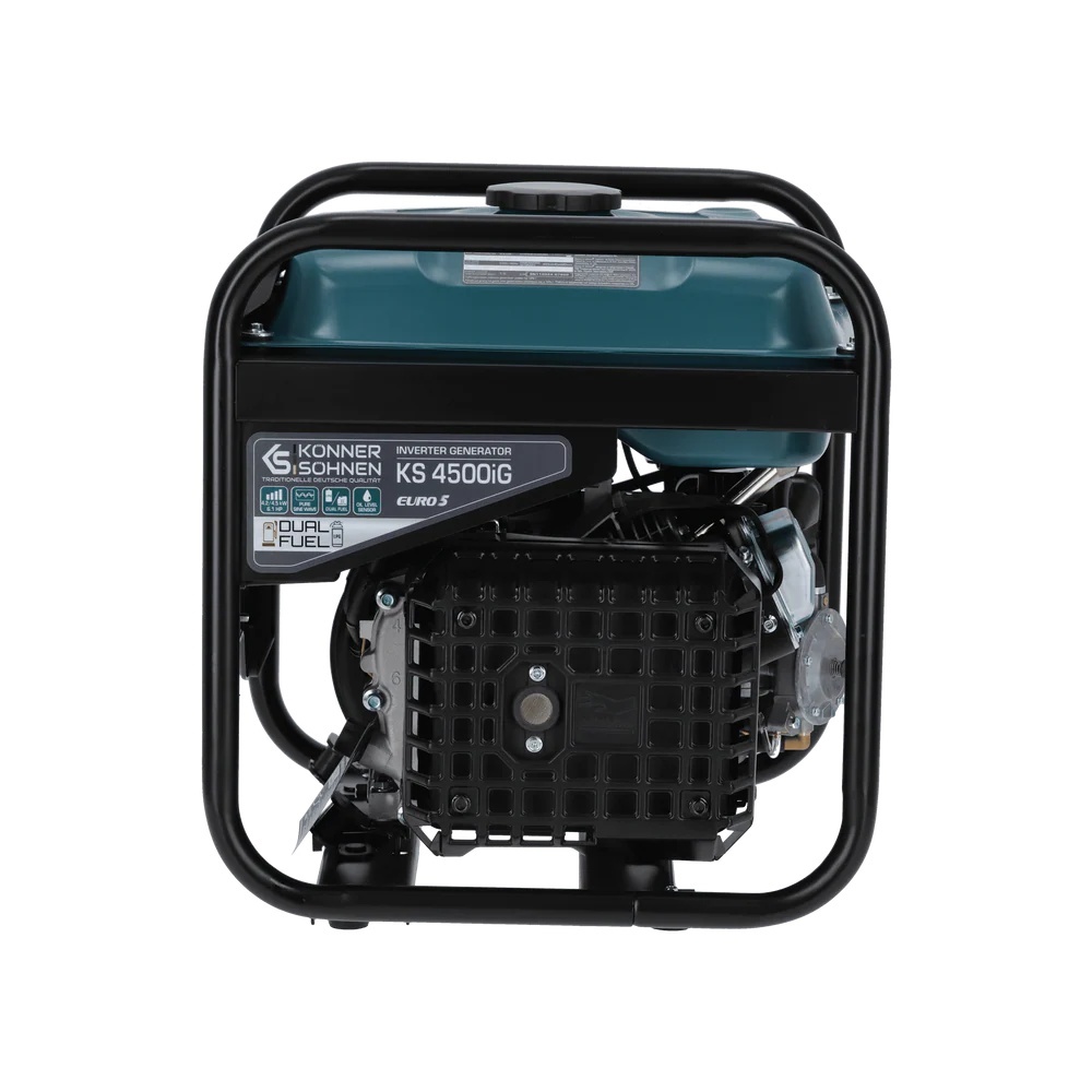 Generator de curent 4.5 kW inverter - HIBRID (GPL + benzina) - insonorizat - Konner & Sohnen - KS-4500iG - 2 | YEO