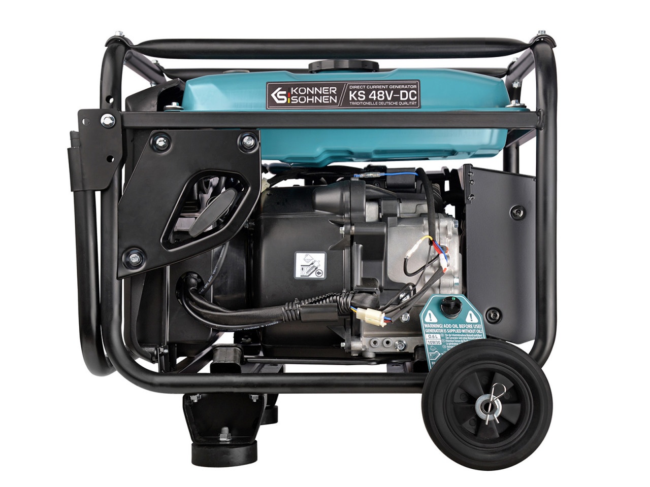 Generator de curent continuu DC 48-54V, max. 70A - benzina - Konner & Sohnen - KS-48V-DC — imaginea 14