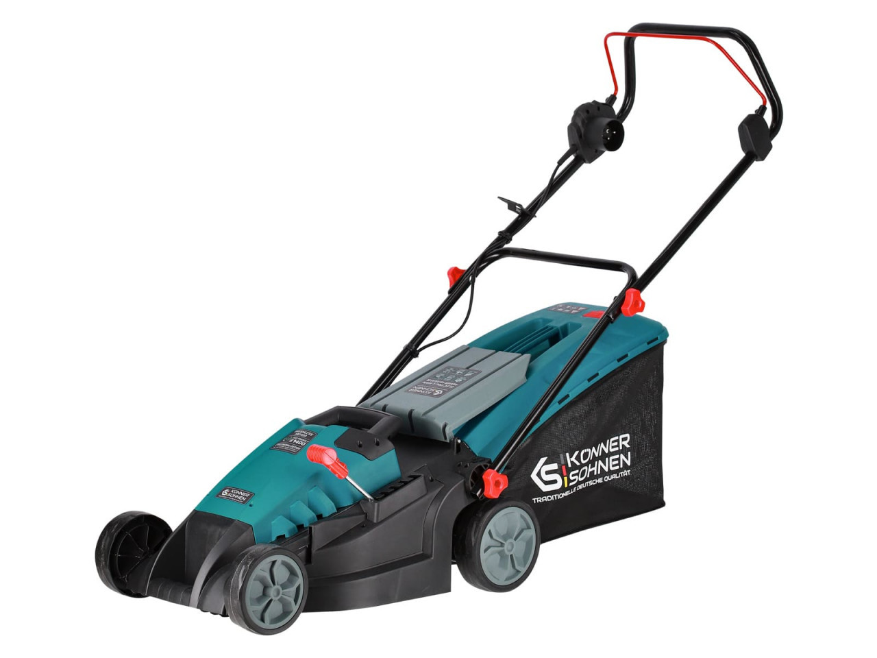 Mașină de tuns iarba electrică - 380mm 40l - Konner & Sohnen - KS 38LM-BL
