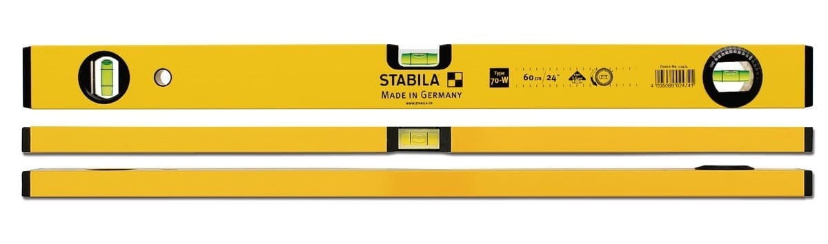 Nivela cu 3 bule. Tip 70 W de 100 cm. Stabila - 1 | YEO