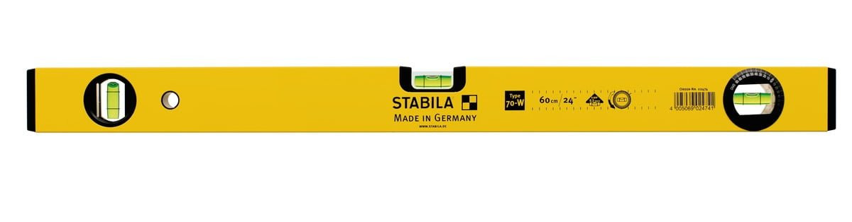 Nivela cu 3 bule. Tip 70 W de 40 cm. Stabila - 2 | YEO