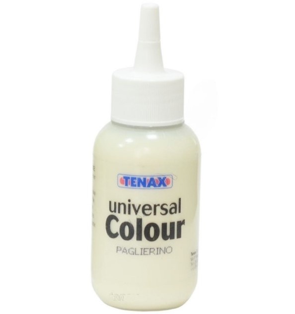 Pasta de colorare paglierino / galben pai Tenax, pt. adeziv universal - tub 75ml