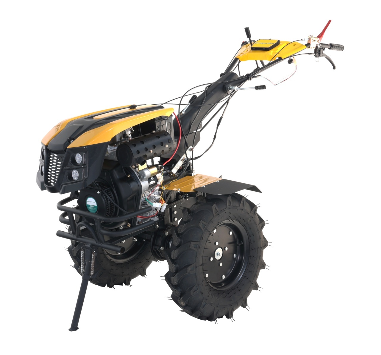 ProGARDEN Campo 1273 Alpine V2, motocultor 12CP, 2+1, roti 6.00-12, diesel, EU V, pornire electrica, 2 prize putere - 1 | YEO