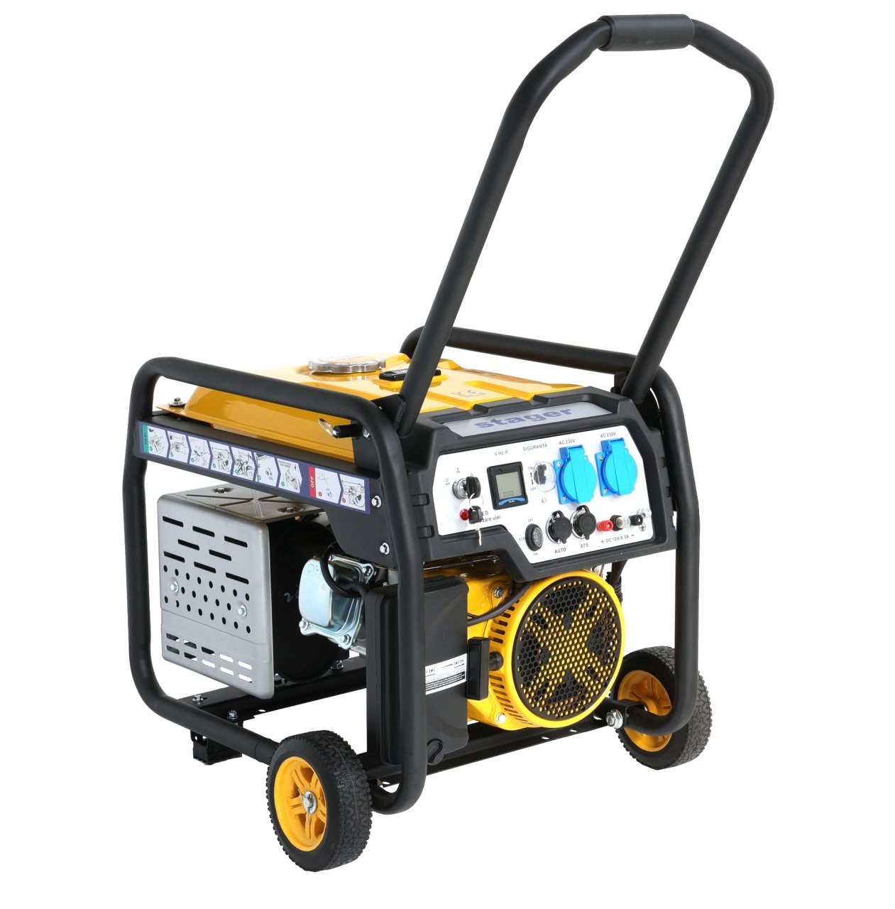 Stager FD 3600ER Automatic Generator curent monofazat, 230V, 3.0kW, benzină, conector ATS, multistart, autonomie pana la 30h - 1 | YEO