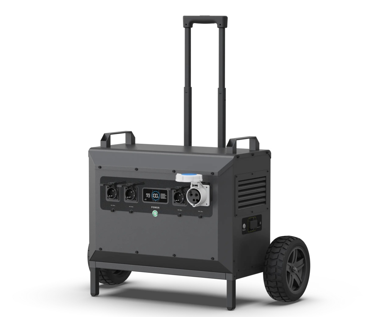 Statie acumulator portabil pentru incarcare electrica LongLife, LiFePO4, Generator Power Station - 5000W, 5040Wh - CNO-L5PS