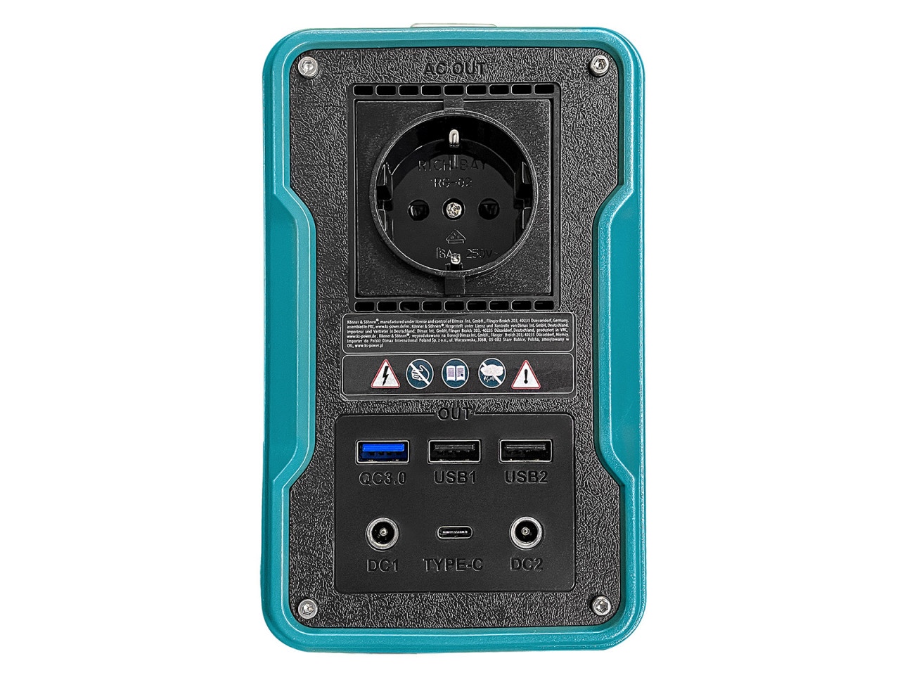 Statie acumulator portabil pentru incarcare electrica, UPS, PowerBank - 222Wh, 200W - KS-200PS — imaginea 17