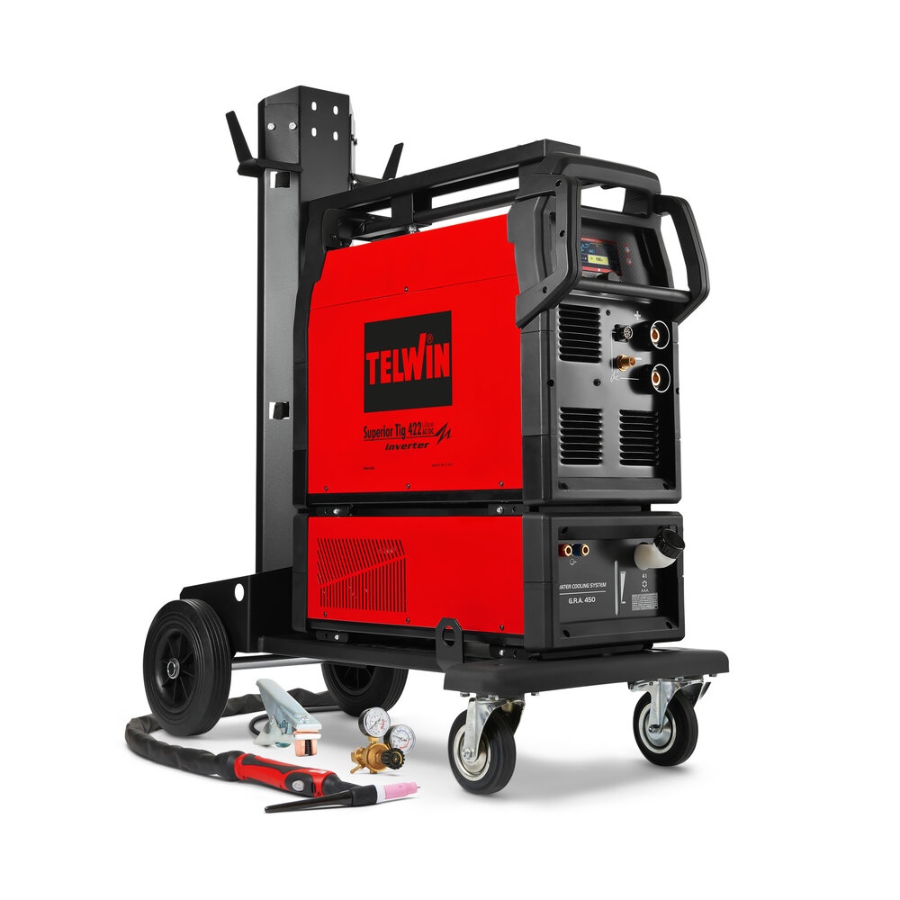 SUPERIOR TIG 422 WAVE AC/DC + ACC. - APARAT DE SUDURA TELWIN tip TIG + kit accesorii - 1 | YEO