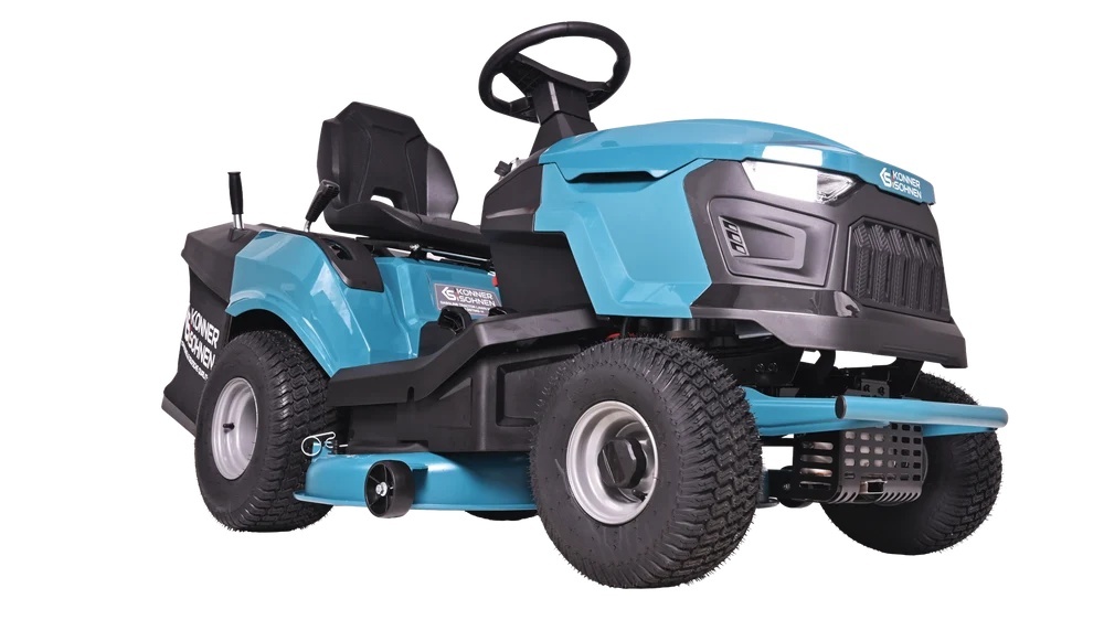 Tractor de tuns gazon pe benzină - 980mm, 245l - Konner & Sohnen - KS 98TMG-H — imaginea 10