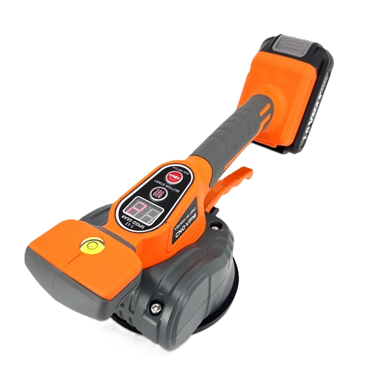Vibrator semi-profesional cu ventuza si variator de turatii digital pt. placi ceramice - CNO-VP16 - Imagine 8