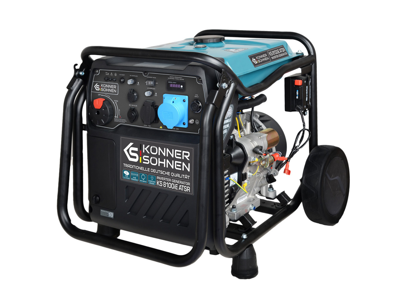 Generator de curent 8 kW inverter - benzina - Konner & Sohnen - KS-8100iE-ATSR