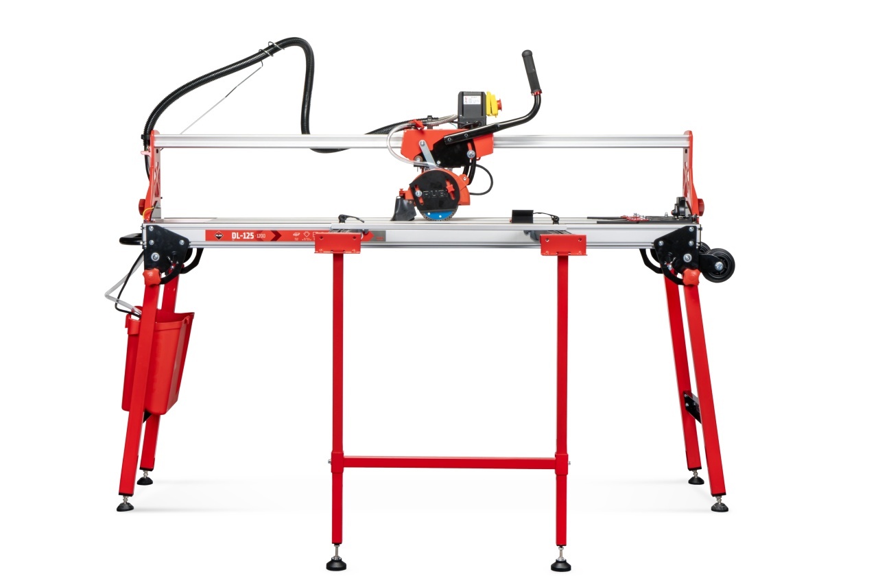 Masina de taiat gresie, faianta si placi 120cm, 1.8kW, DL-125 1200 - RUBI-56924 — imaginea 4