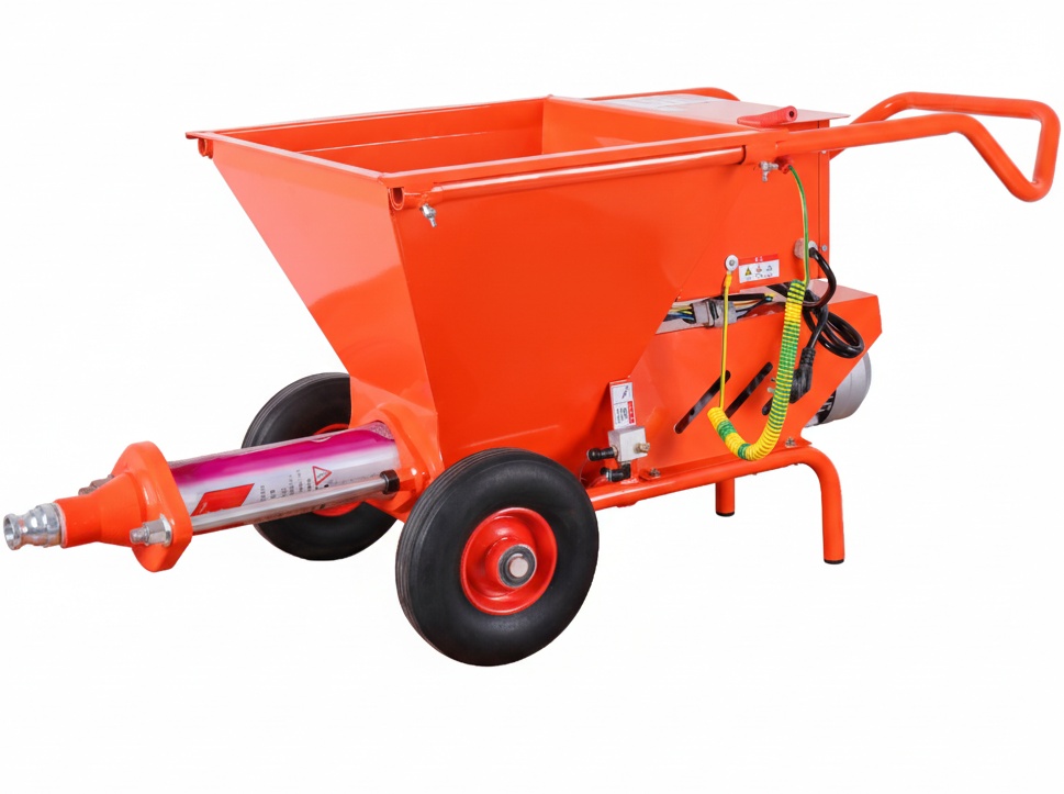 Masina multifunctionala de tencuit, gletuit, izolatii, debit max. 0-30 L/min, 2.2kW Monofazata, 30 bar, cuva 50L, WolfPack - WP-MFS30