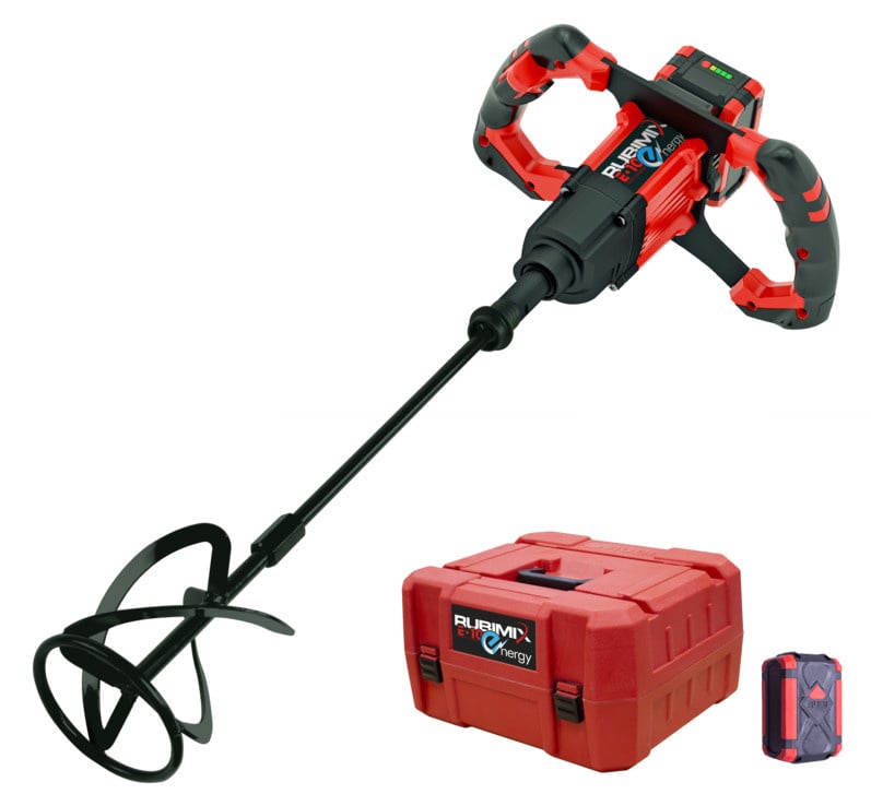 Mixer / amestecator pt. adezivi / mortar 18V, 90L, Rubimix E-10 Energy - RUBI-26965