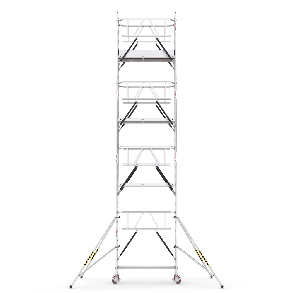 ProTUBE SN9.4 Schela mobila profesionala din aluminiu H lucru 9,4m — imaginea 2