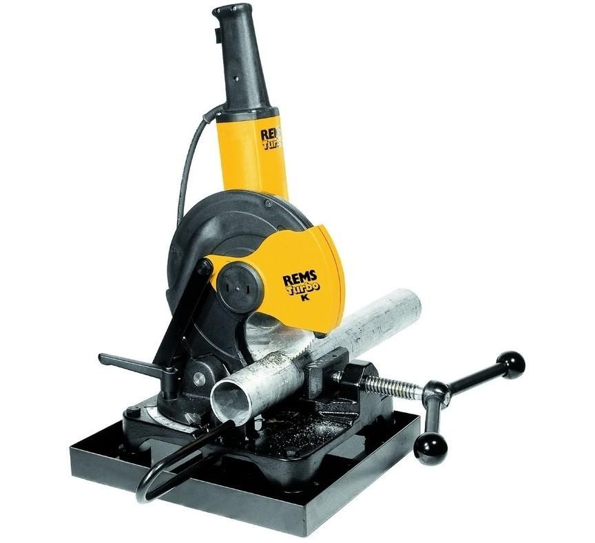 REMS Turbo K SuperPack Fierastrau circular 1200W, 230V + disc taiere metal 225mm + suport tăiere 849X02 - 1 | YEO