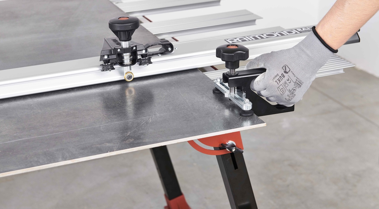 Sistem de taiere pt. placi ceramice de dimensiuni mari Raizor MkII PLUS, 336cm - Raimondi-433CP00APR - imagine 3