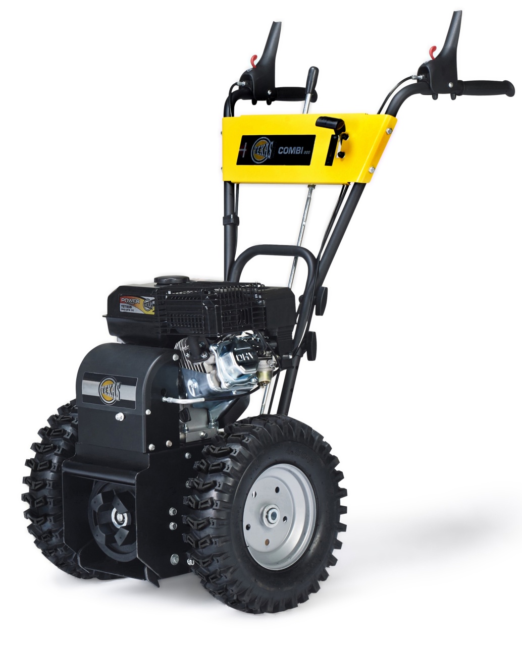 Texas Combi 800TG basis utilaj multifunctional pentru tuns gazon, freza zapada, matura rotativa, 5CP, 4+1, benzina, la sfoara - 2 | YEO