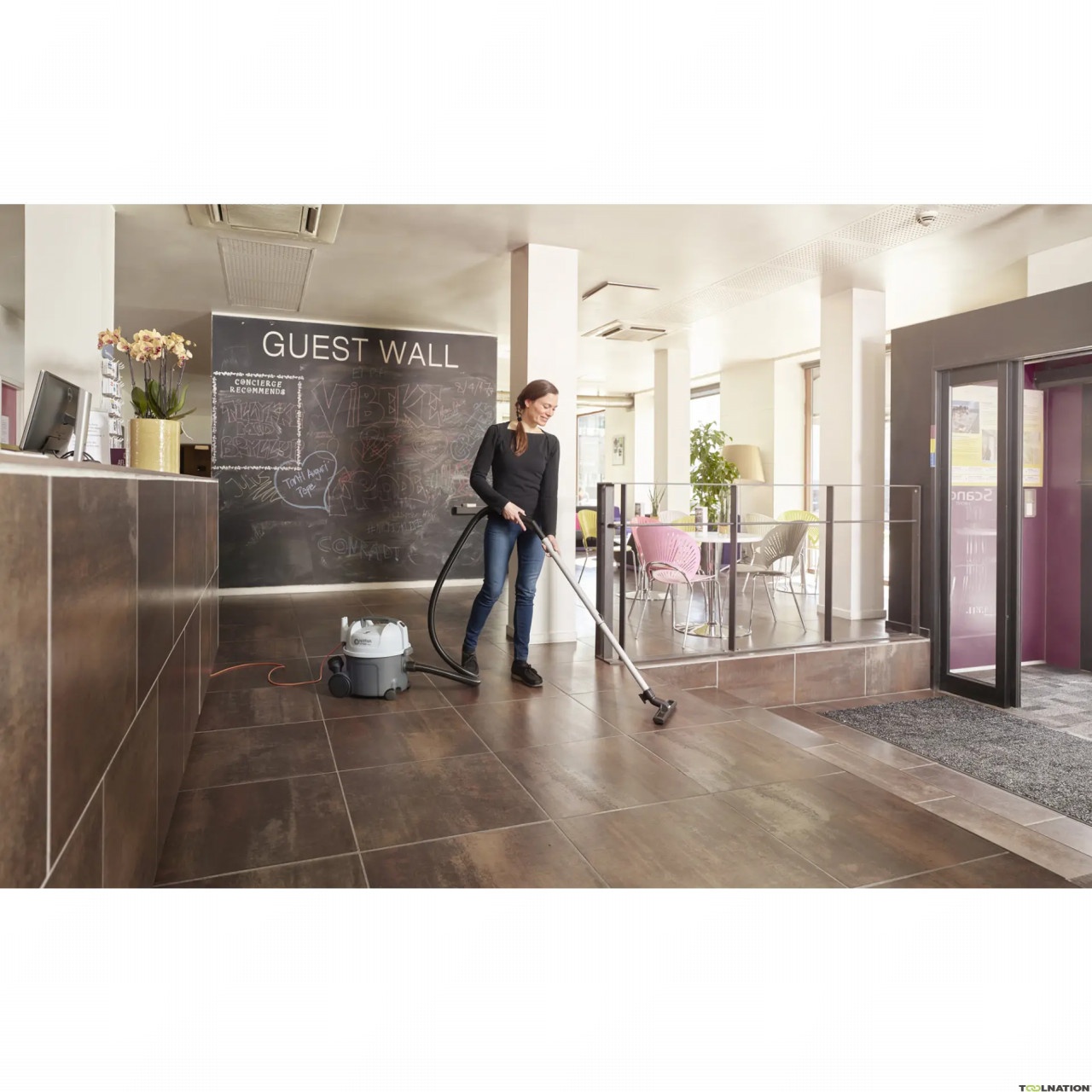 Aspirator Comercial USCAT VP300 ECO HEPA EU, 400W, 10 litri - Nilfisk-107415311 - imagine 3