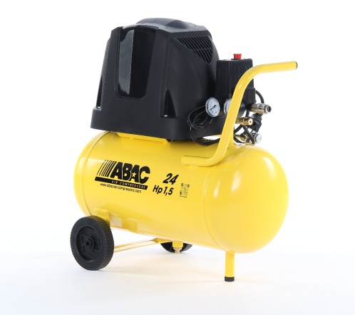 Compresor de aer cu piston - 1.1 kW, 160 L/min, 8 bari - Rezervor 24 Litri - ABAC-POLE-POSITION-B15-BASELINE - 1 | YEO