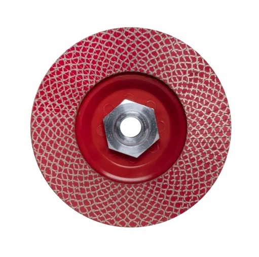 Disc lamelar diamantat pt. slefuit granit, gresie, portelan, sticla - #200, Ø115mm, M14 - RUBI-32931 - 1 | YEO