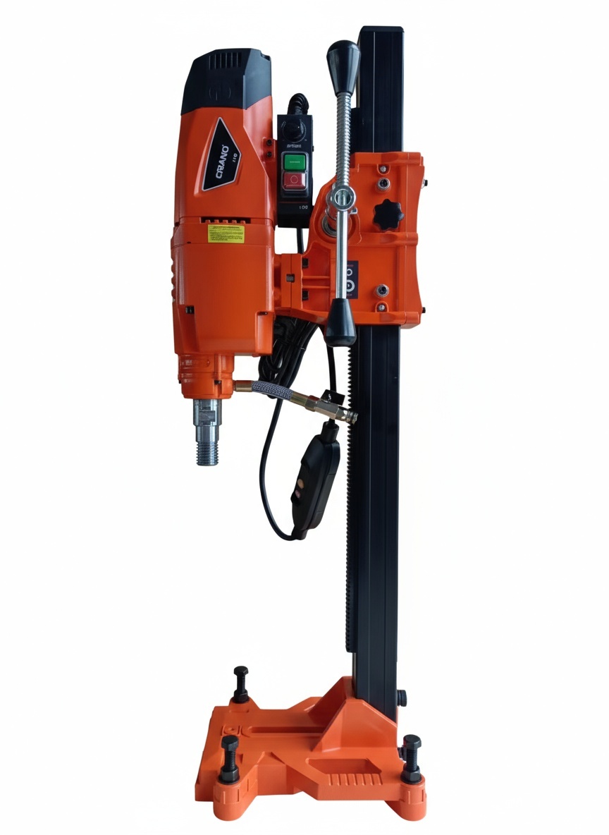 Masina de carotat industriala pt. beton armat si materiale dure Ø300mm, 4.98kW, stand fix inclus - CNO-CK-D300E — imaginea 6
