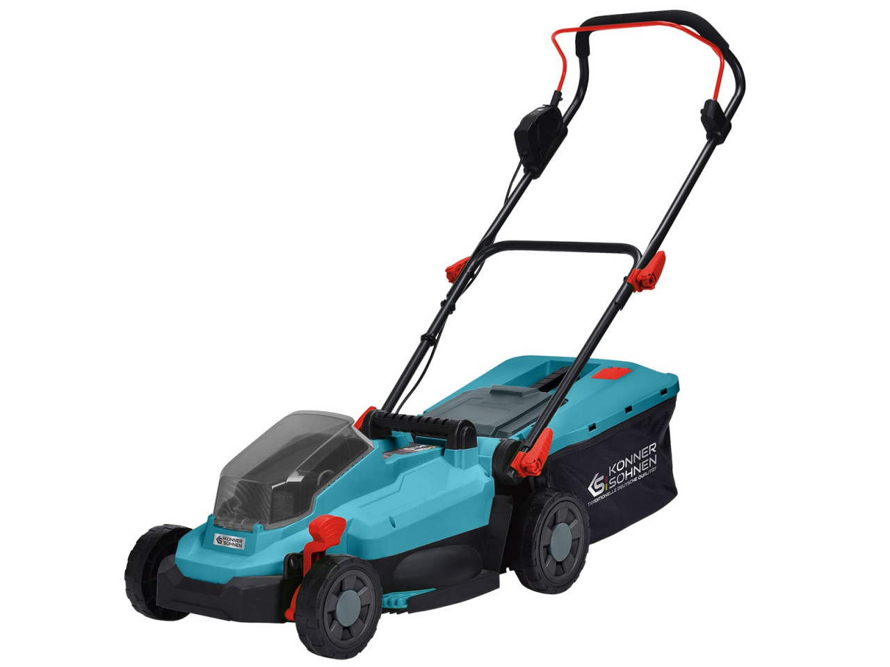 Mașină de tuns iarba fără fir - 330mm 30l - Konner & Sohnen - KS 33LM-20V