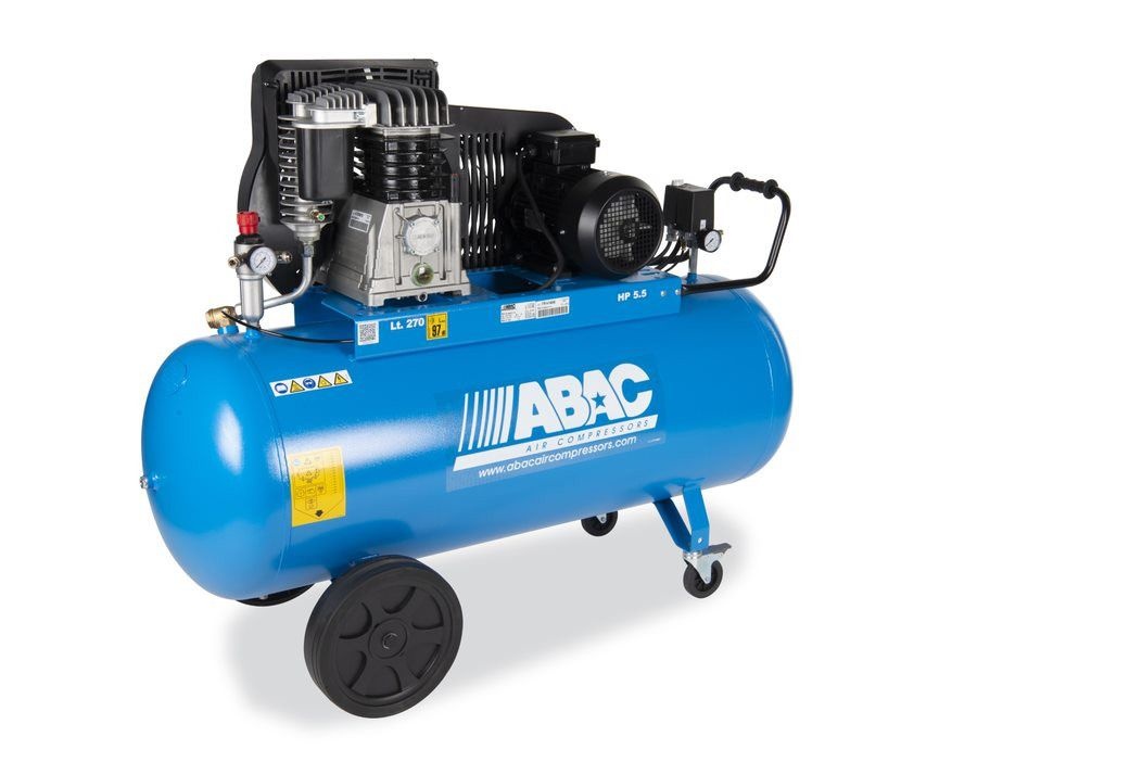 Compresor de aer cu piston - 400V, 4 kW, 653 L/min, 10 bari - Rezervor 270 Litri - ABAC-PRO-B5900B-270-CT5.5 - 1 | YEO