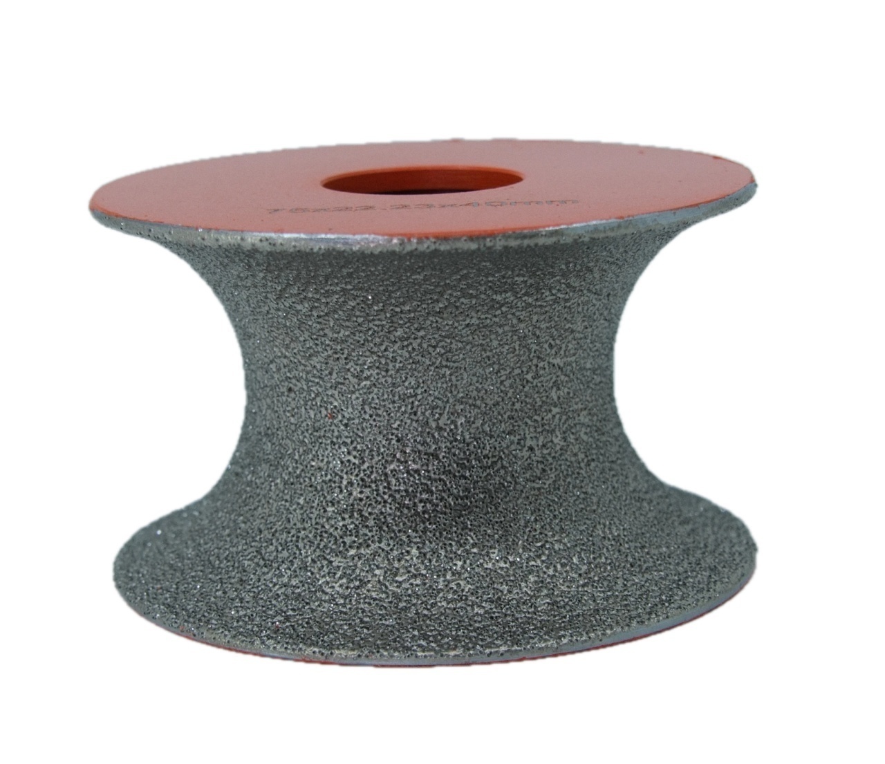 Freza diamantata pentru profilare granit, marmura, gresie Profil Semicerc Full Bullnose exterior, R-20mm, ∅75x22,23mm - DXDY.FPP.BN40 - imagine 2