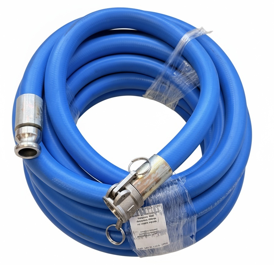 Furtun pentru material 10m diametru 25mm cu cupla rapida pentru masini multifunctionale WP MFS30 si MFS14 - WP-MFS-H10M25MM