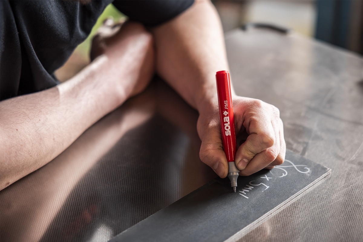Marker permanent, argintiu PMS - Sola-66081121 - Imagine 3