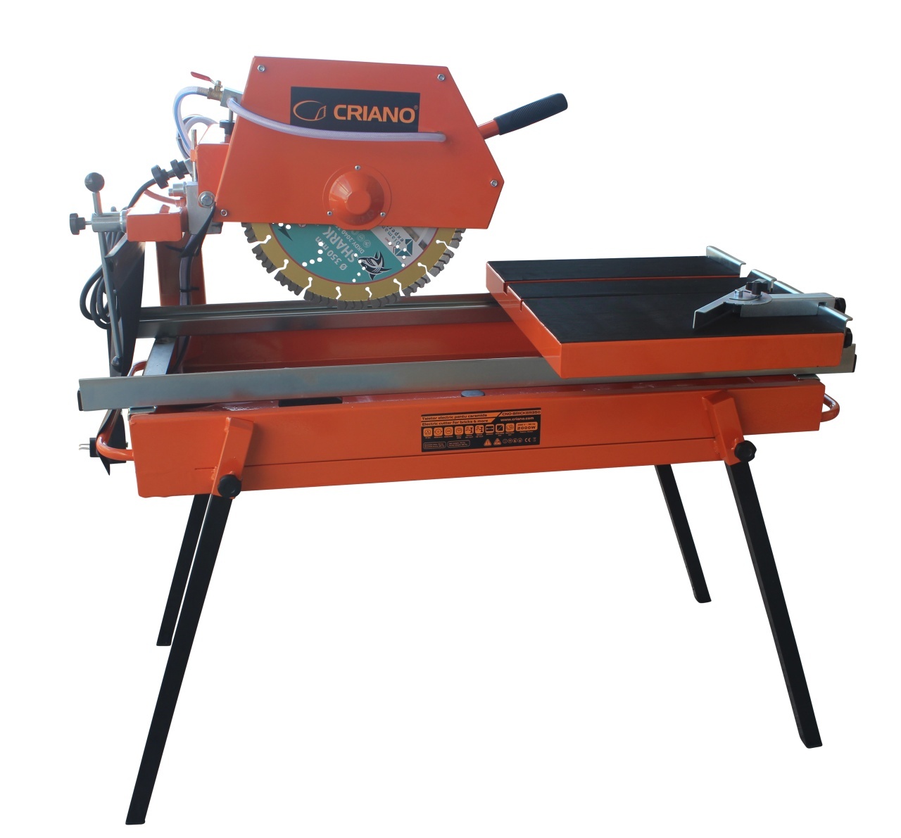 Masina de taiat materiale de constructii 80cm, 2kW, disc diamantat 350mm - CNO-BRICKER350