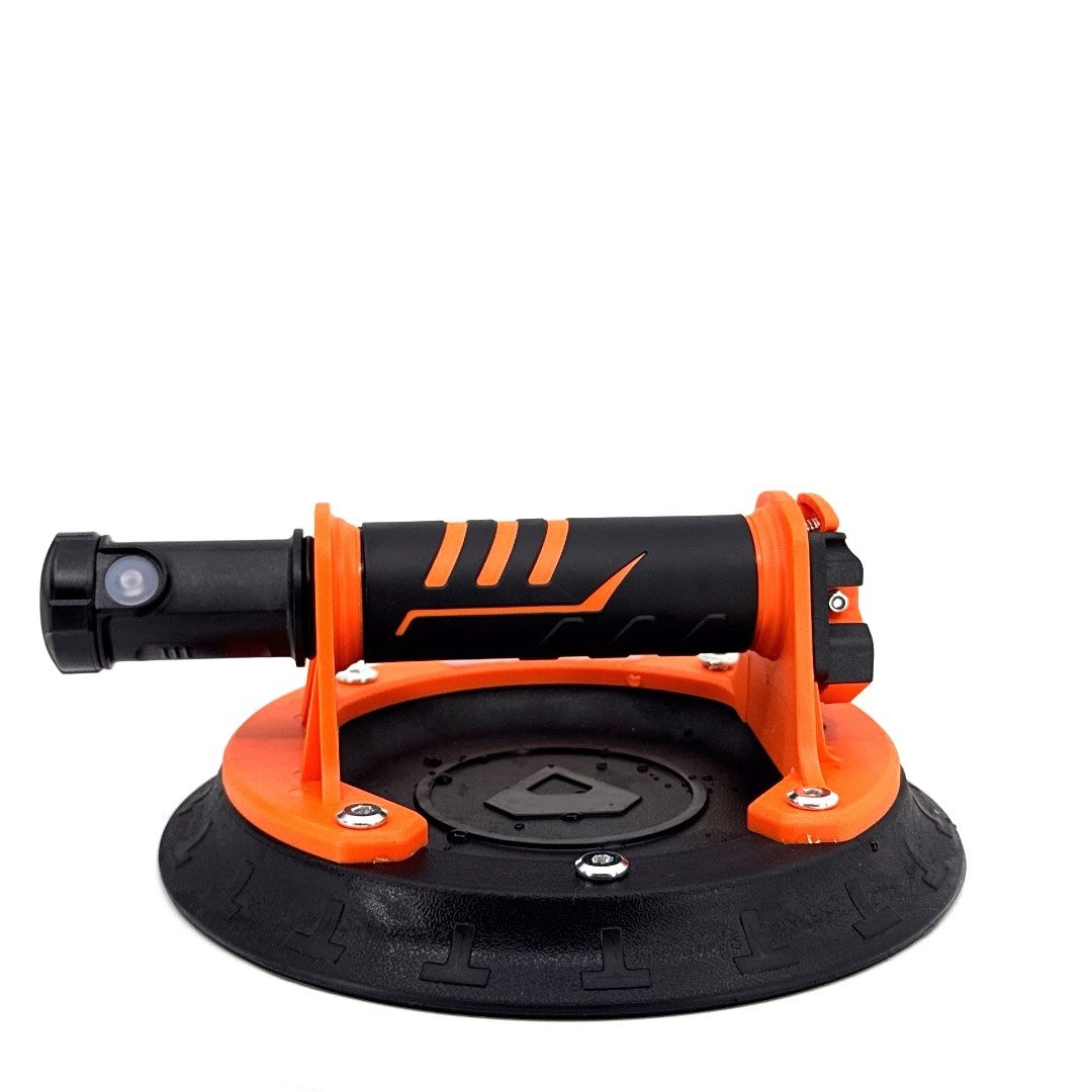 Ventuza Profesionala cu pompa ELECTRICA de vid pentru manipulare placi rugoase sau fine Ø200mm, 150kg - CNO-VECO120LION - 2 | YEO