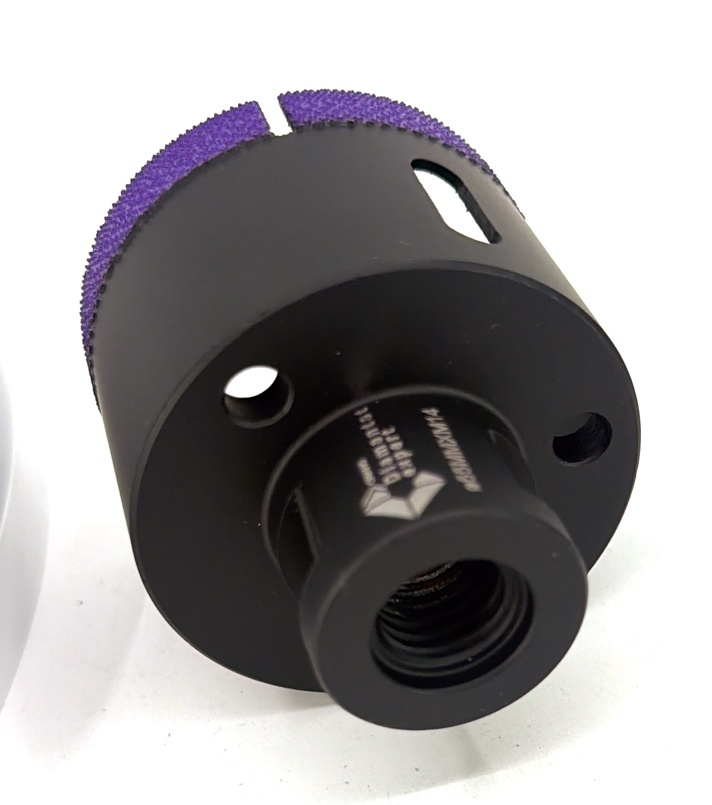 Carota diamantata pt. placi dure & gresie portelanata - diam. 55mm - 3DTECH - Super Premium - DXDY.NEODRILL.55 — imaginea 10